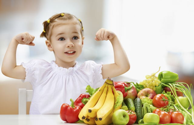 Alimentos para subir las defensas de tus hijos