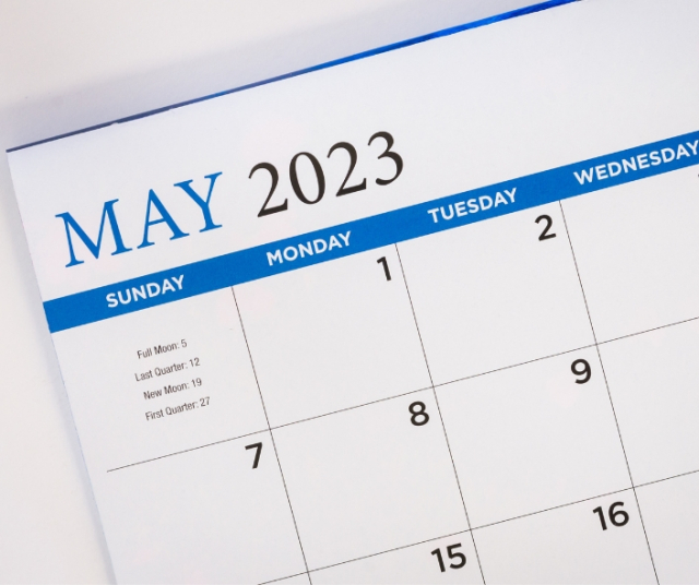 Calendar May 2023 | Mexico 