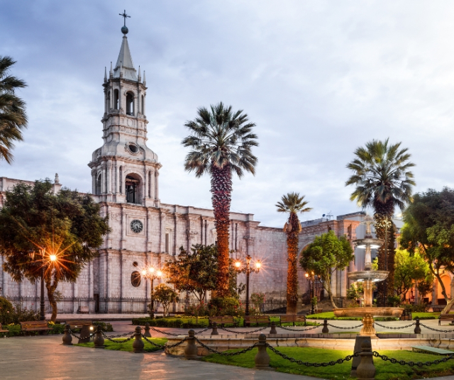 Les meilleurs endroits à visiter à Arequipa, la ville blanche du Pérou