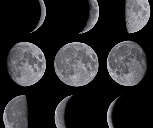 Calendario Lunar de Junio 2024 Fases lunares