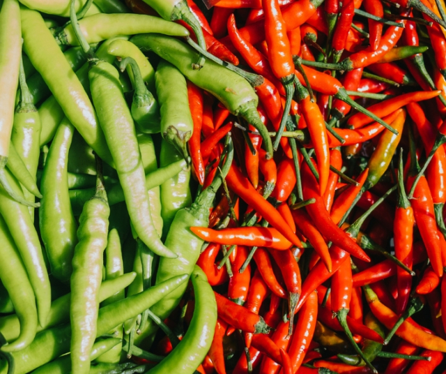 What are the types of chili peppers in Mexico? 