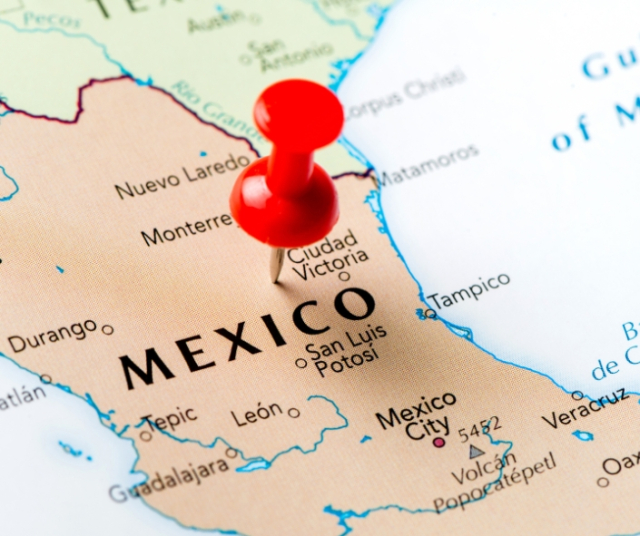 What are the main ports in Mexico? 