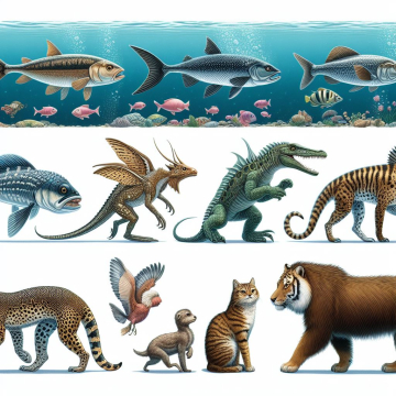 La evolución de los animales a lo largo de la historia