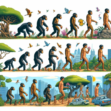 ¿Cómo evolucionaron los seres humanos?